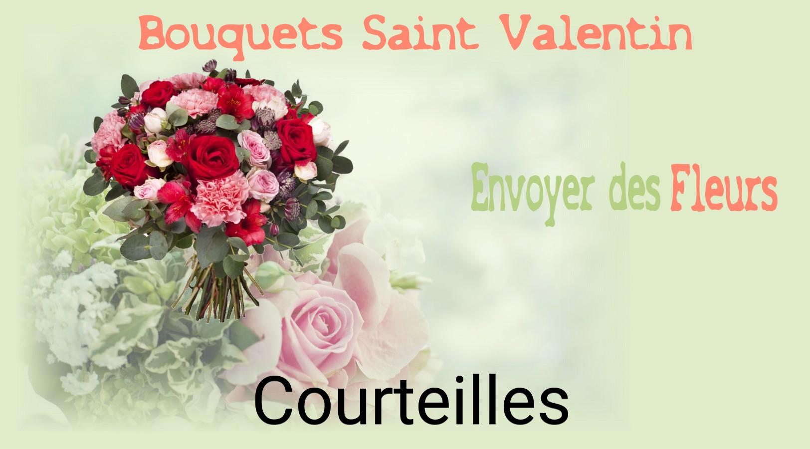 Roses de Saint-Valentin livrées à Courteilles